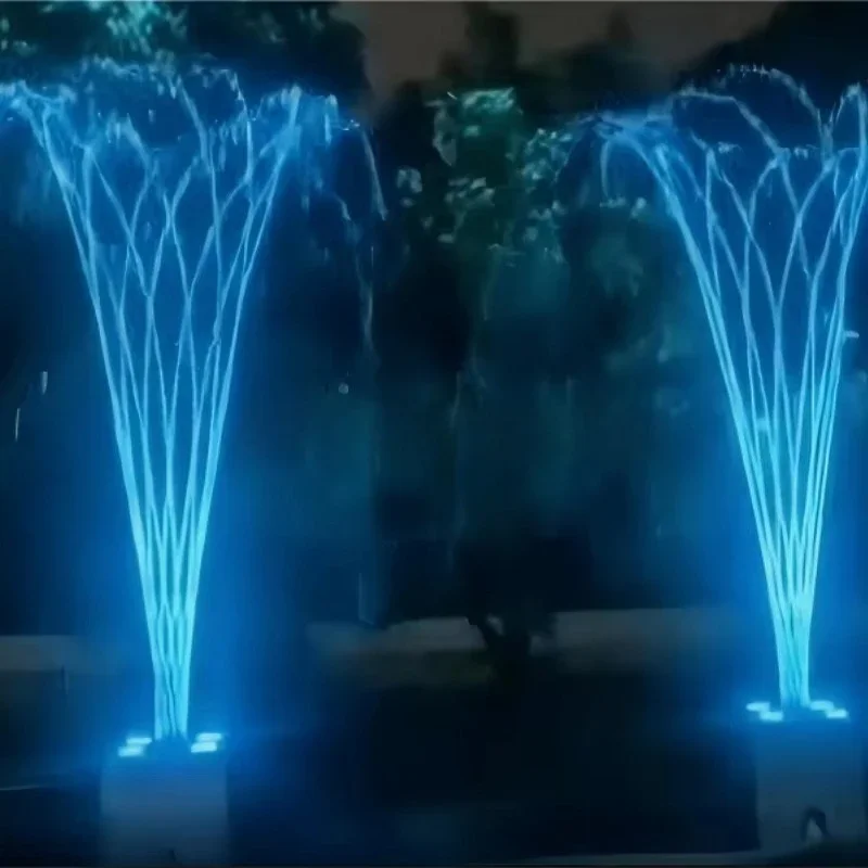Rotary Nozzle Jet Fountain Stainless Steel Easy Installation Home Luxury Outdoor Modern
