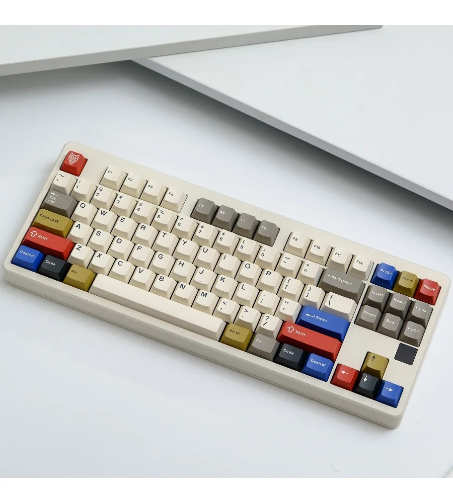 Keycap Personality Original height 114 * 6 key ABS two-color hundred lights keycap