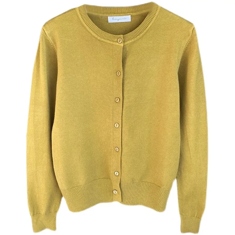 Gebreide Trui Vrouwen Vesten Nieuwe Lange Mouw O-hals Zwart Gebreide Trui Vest Vrouwen Tops Knitwears Sueters De Mujer Q1321