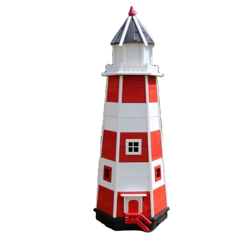 big windmill eco-friendly creative wooden light house modern style outdoor for home decor