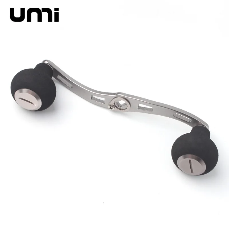Umi из алюминиевого сплава, рыболовная катушка, ручка, ручка Eva, длина 140 мм, вес 46,6 г/шт., отверстие 8x5/7x4 мм для D/Sh/Abu, аксессуары для самостоятельного изготовления