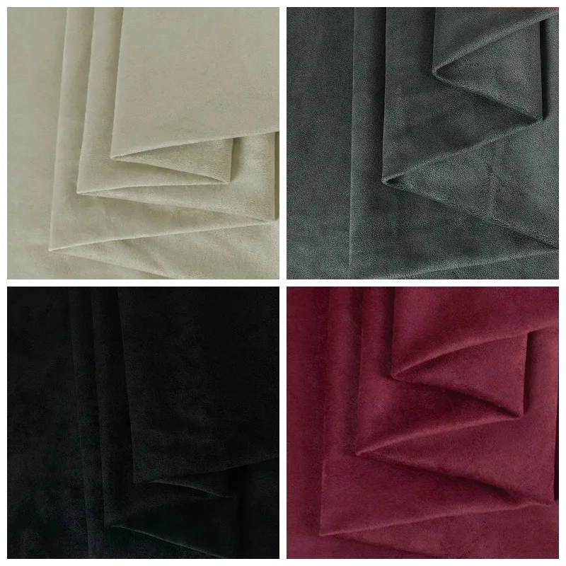 

Stretch Self Adhesive Suede Fabric By The Meter for DIY Car Headliner Interior Home Repair Wrap Sewing Thick Cloth Patch Black
