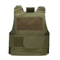 Outdoor Tactical Hunting Vests Multi functional Armor Plate Tactical Carrier Vest CP Camo 800D
