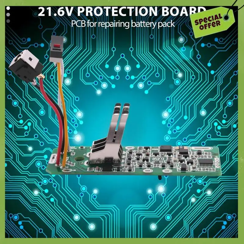 ABGP-para aspiradora Dyson 21,6 V V6, placa de circuito de carga de batería de litio, protección PCB