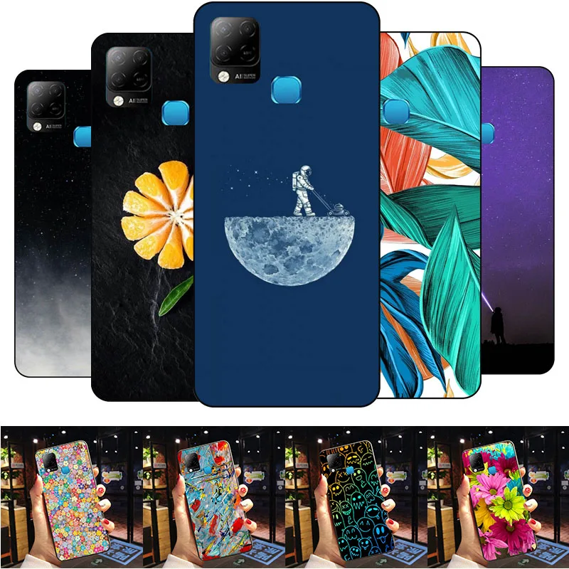 Silicone Case For Infinix Hot 10T X689C 10S 11 Hot11 G37 X689B X689 6.82