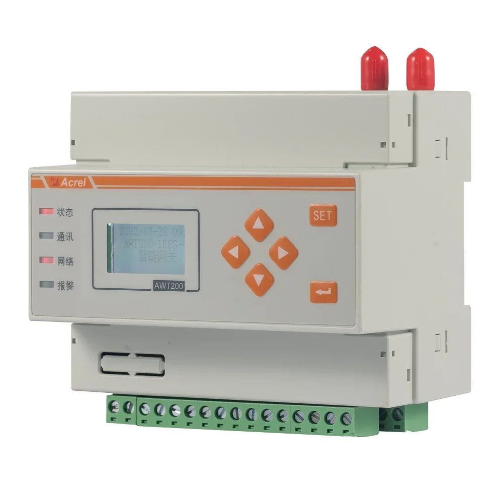 AWT200-1E4S-WIFI iot communication smart gateway modbus with wifi 4G lora ethernet optional