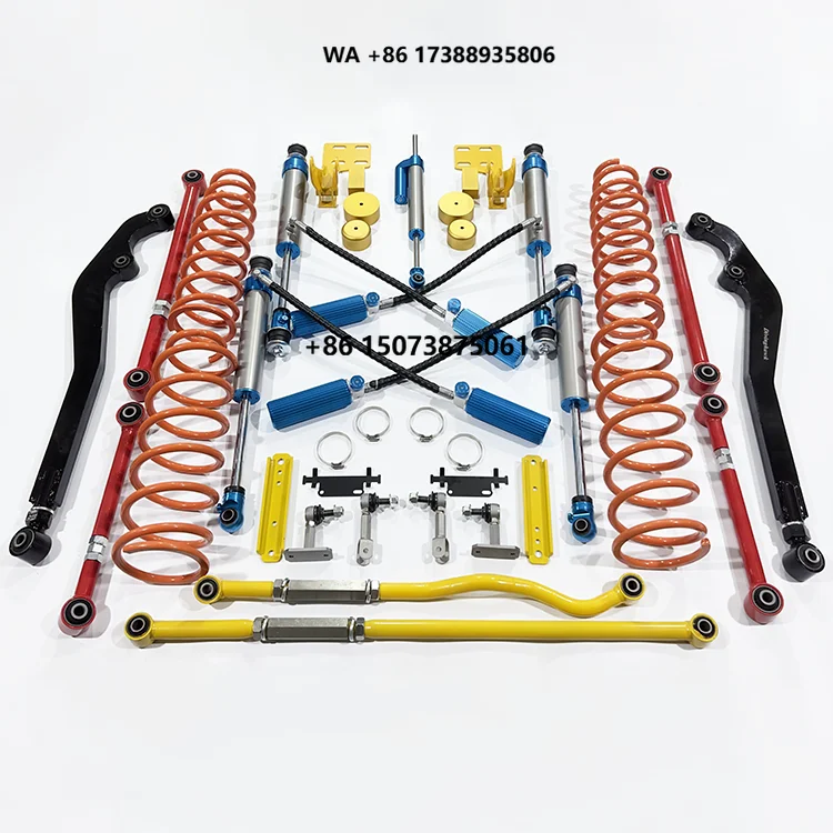 High Performance Lc80 Nitrogen Adjustable Shock Absorber Off-road 4x4 Suspension complete lift kit
