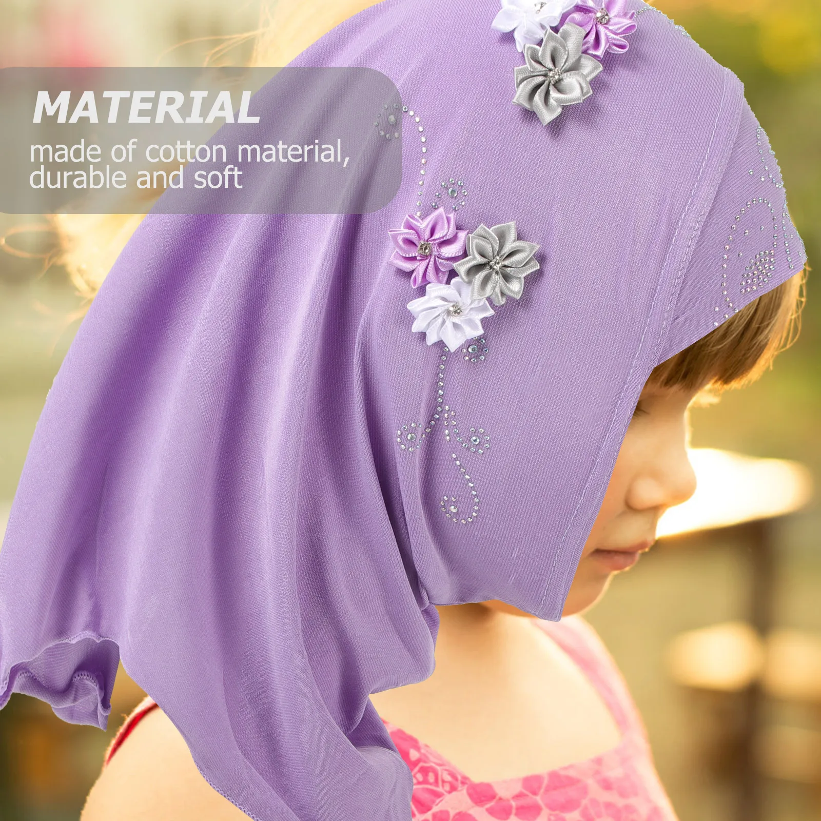 

Кепка-хиджаб, мусульманский хлопковый эластичный тюрбан с полным покрытием шеи, легкий нижний платок для женщин, мусульманский платок