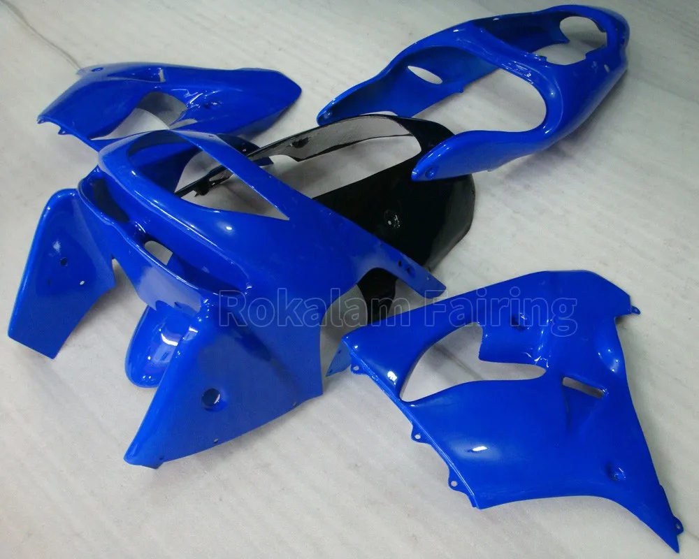 ZX-9R 98 99 Motorbike Fairing Kit For Kawasaki Ninja ZX9R 1998 1999  Blue Aftermarket Motorcycle Fairing Set (Injection Molding)