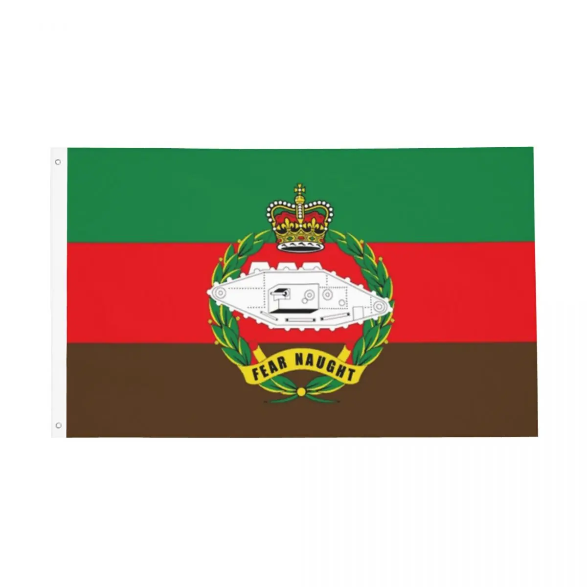 

ROYAL TANK REGIMENT BRITISH ARMY Flag Decor 3x5FT Polyester Material Easy To Hang Vibrant Colors Flowy Delicate