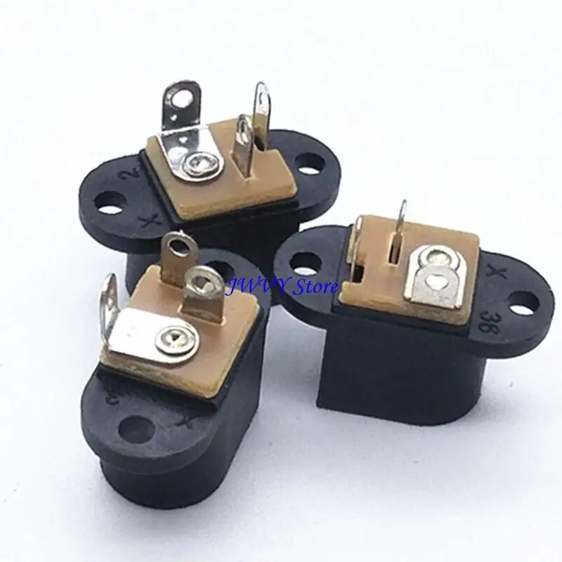 573A 10 Pairs 5.5mmx2.1mm Male & Female DIY for DC Barrel Plug Socket Universal Laptop Connector Replacement