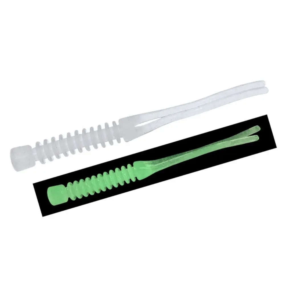 10 قطعة/الحزمة الكارب الإسفار الاصطناعي لينة إغراء Wobblers مزدوجة اللون الصيد السحر سيليكون سويم سيليكون لينة الطعم هدية #2