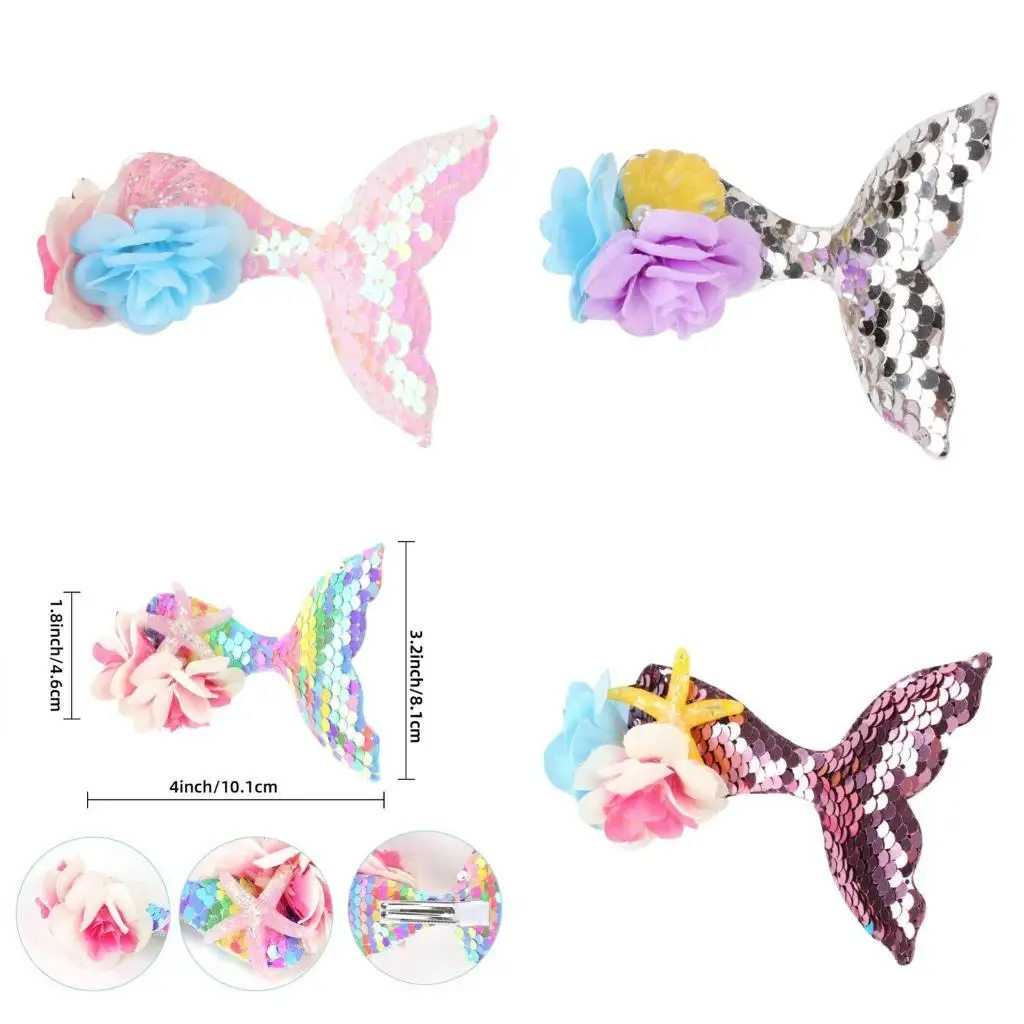 R1WE Farmlicling Hairclip Childrens Hair Bow for Party Hair Bow Girls Lovely Hair Associory Shair Clips Decorice Hair Decor