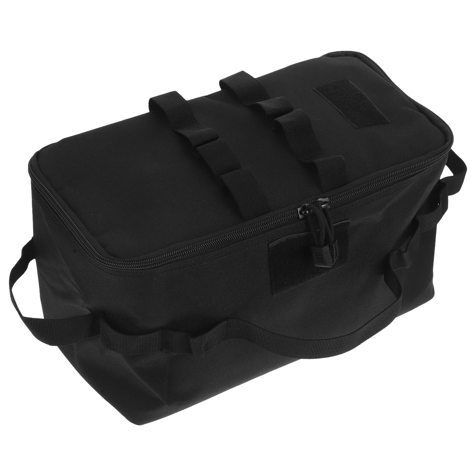 حقيبة أدوات قابلة للطي، حقيبة تخزين محمولة ذات سعة كبيرة للحرفيين، مقصورات قماش أكسفورد، السفر والتخييم #4