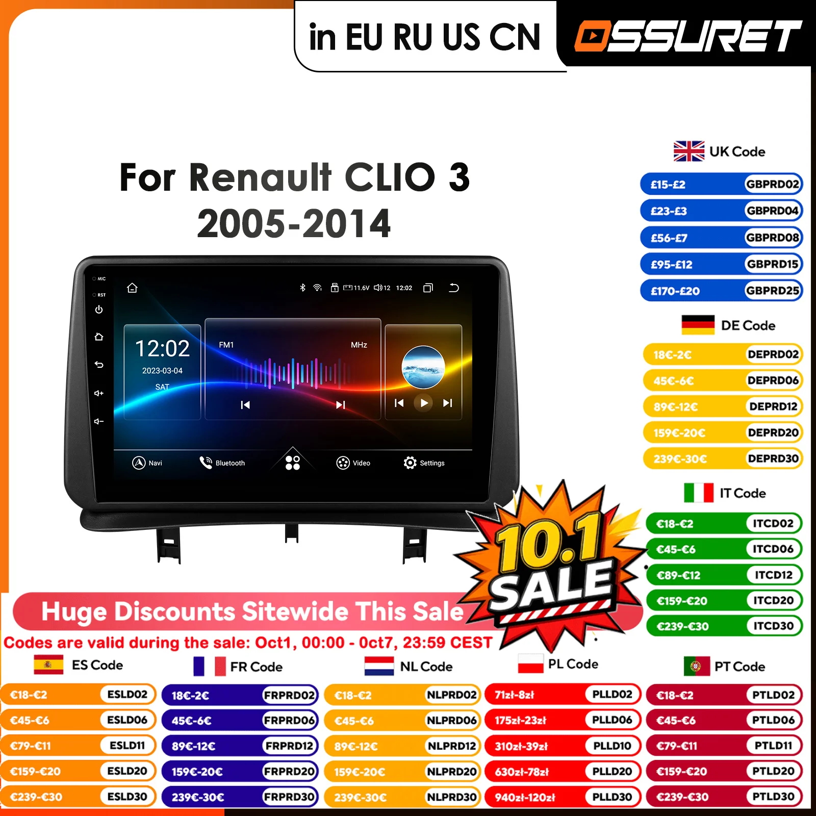 Car Intelligent Systems 2din Android Car Radio for Renault CLIO 3 2005-2014 Multimedia Video GPS Carplay Auto 4G Autoradio RDS