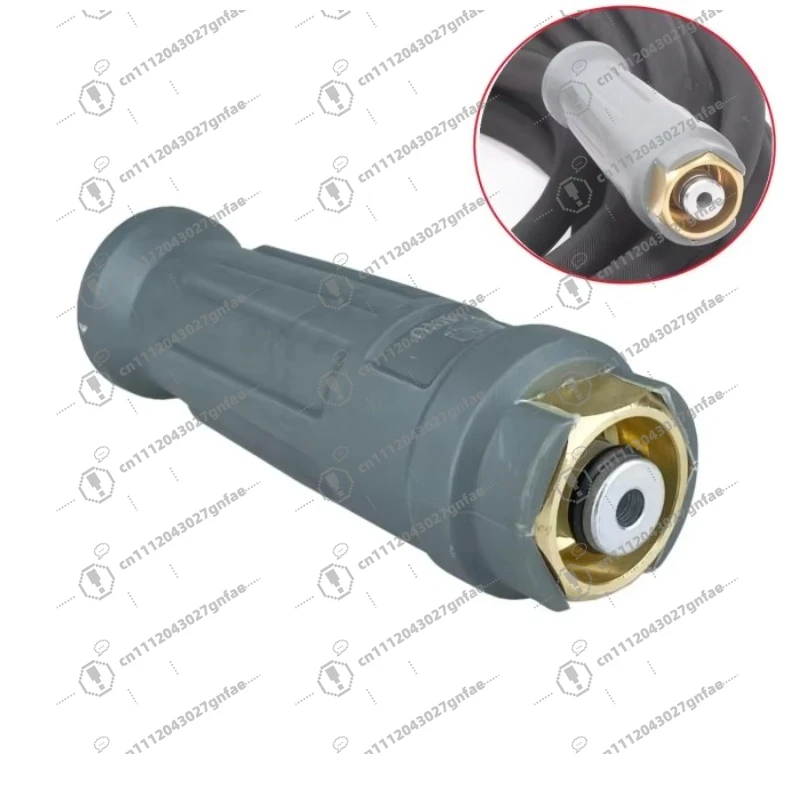 SS Sleeved Automotive Cleaning Hose Plug Fittings for HD5 HD6/15C Pipe Tip Karche HDS Hose Repair Connector High Pressure Washer