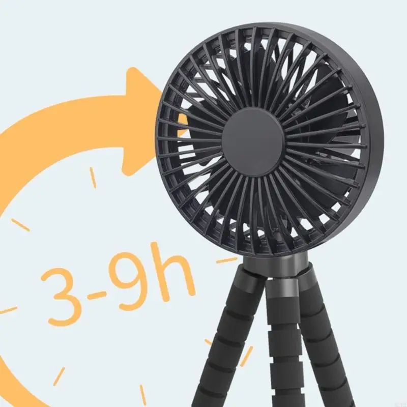 2025 Nouveau ventilateur bureau ventilateur flexible ventilateur détachable à 3 vitesses refroidissement viande manuels