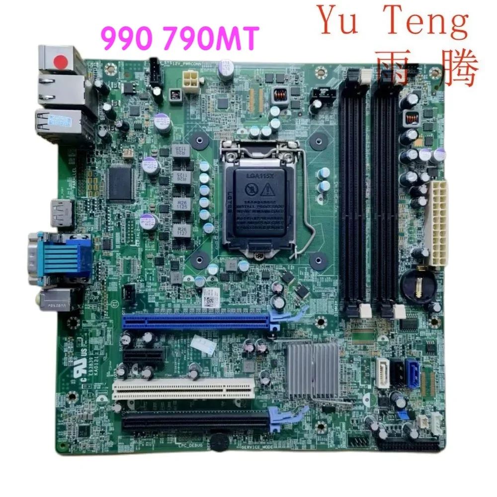 

Подходит для настольной материнской платы DELL 990 790 MT 16JCH 016JCH J3C2F T81FW 62TCH 2VM2Y, материнская плата 100% протестирована, ОК, полностью работает