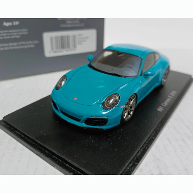 

Spark 1/43 911 991 Carrera S 2016, смоляная двухдверная модель спортивного автомобиля, коллекция, украшение для дисплея, игрушка в подарок