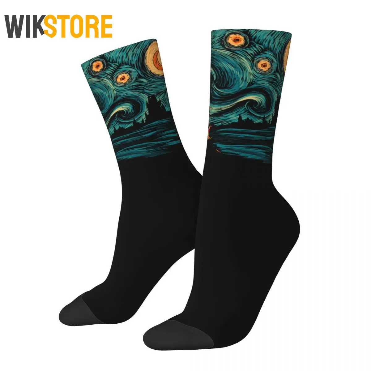 

Hip-hop Men's Women's Starry Souls Dark Souls Socks Praise the Sun Sweat Absorbing Middle Tube Socks Breathable Cute Sock