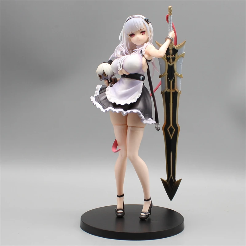 

23cm Azur Lane Hms Dido Housemaid Maid Outfit Anime Figures Game Statue Cartoon Girls Models Collectible Toys Ornament Doll Gift