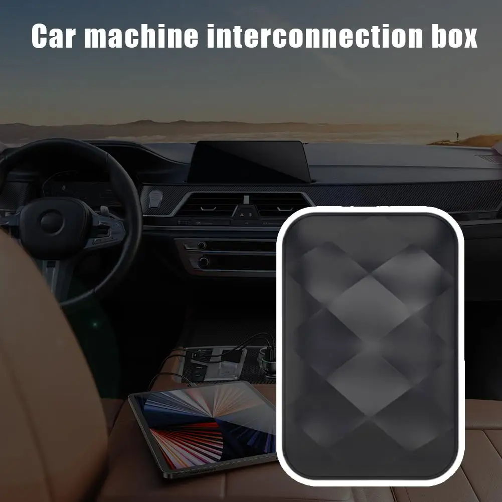 

4 ГБ + 32 ГБ беспроводной CarPlay Android Auto AI Box Android 14 умный автомобильный адаптер подключения для автомобильной стереосистемы 2 ГБ + 16 ГБ Smart Box