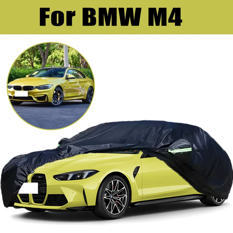 

Car Cover for BMW M4 - Outdoor Full Body Protection, Waterproof Dustproof Heat-Resistant, All-Season Use Exterior Accessories