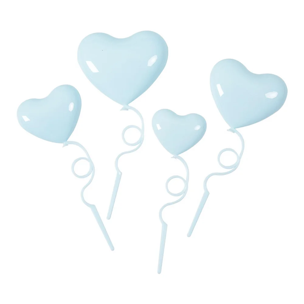 

Plastic 4pcs/set Pennant Confession Cake Flag Cake Topper Party Supplies Cake Decoration Valentine's Day