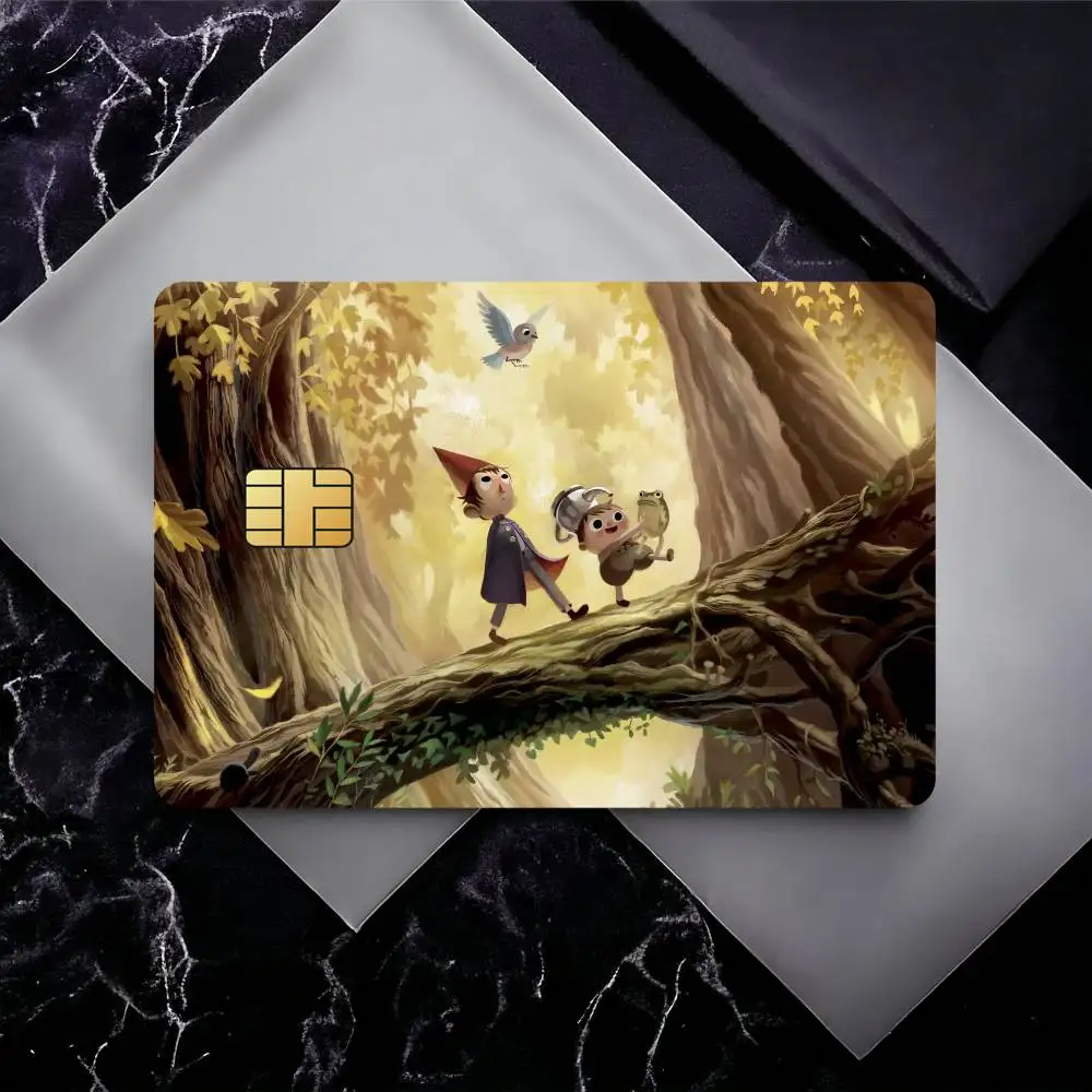 Cartoon O-Over The Garden Wall Film Skin Card Sticker For Bank Bus Metro Credit Debit Card Waterproof