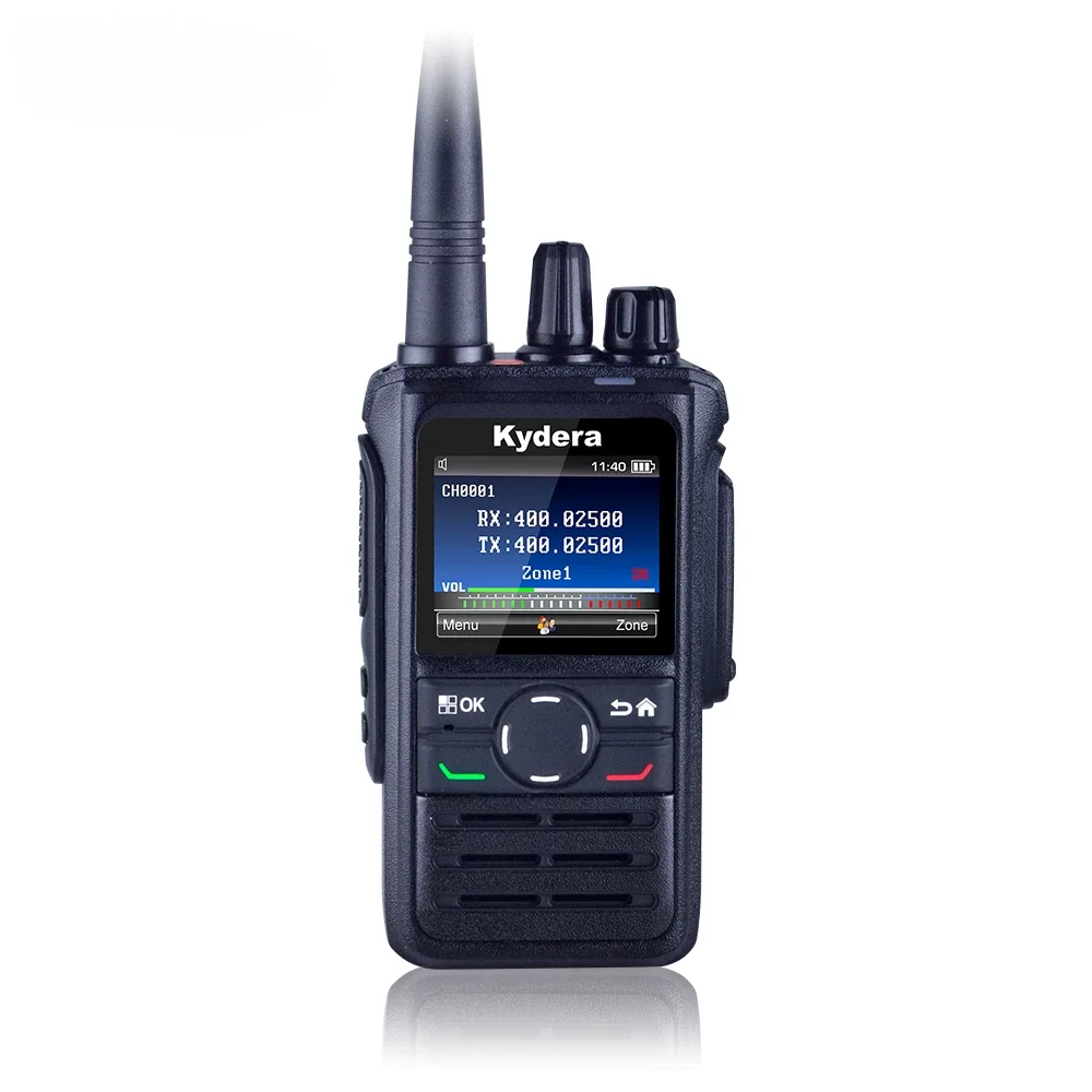 

DR-105 IP67 Waterproof Digital 5 Watt DMR Portable Radio AES Encryption BT GPS AI Noise-canceling