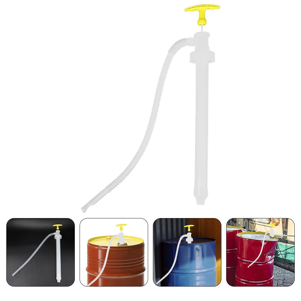 

2Pcs Manual Oil Extractor for Drums Portable Liquid Transfer Pump Hand Operated Fuel Water Removal Tool for Car