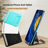 Universal Foldable Desk Phone Holder Smartphone Support Tablet Stand For IPhone Samsung Xiaomi Huawei Desk Cell Phone Holder