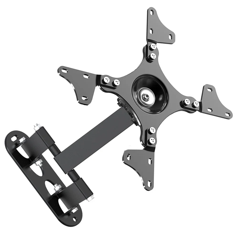 

1Set Adjustable Wall Mount LCD Screen Bracket for Living Room Bedroom Swivel Rotating Shelf
