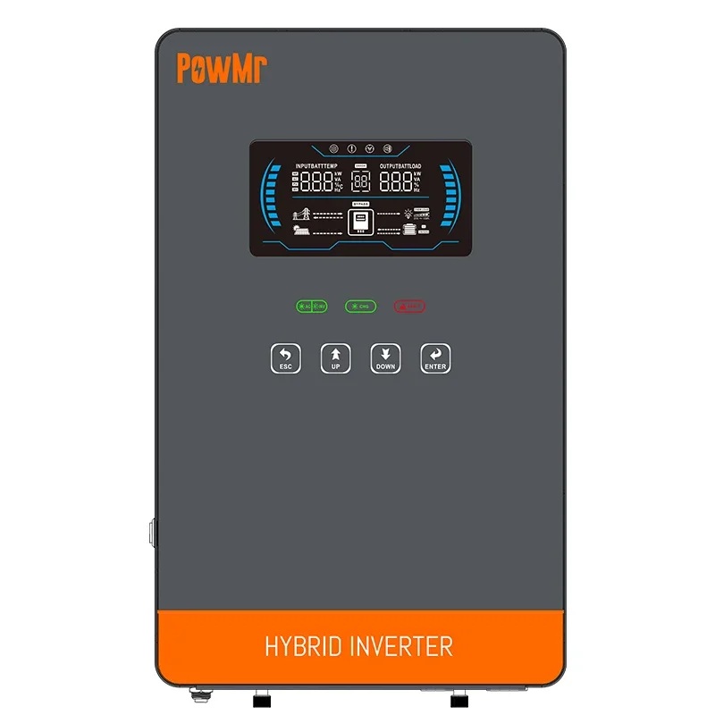 PowMr 4500W 24V Hybrid Inverter MPPT 230V Pure Sine Wave Solar Inverter 220V Hybrid Solar Inverter  For Solar System