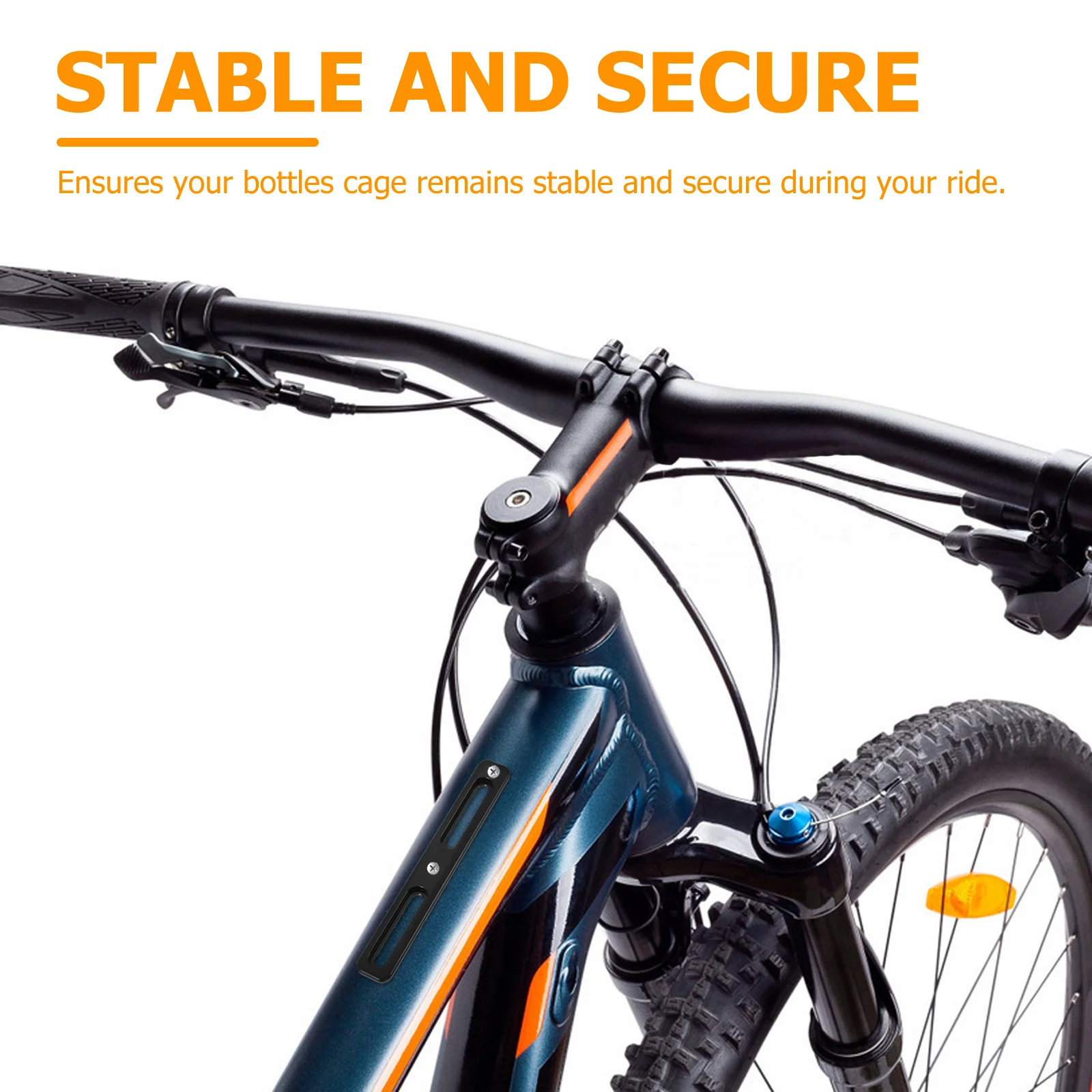 1Set Adjustable Bike Bottles Cage Mount Adapter Metal Holder Bracket for Road Bicycle Water Bottle Cage Extender