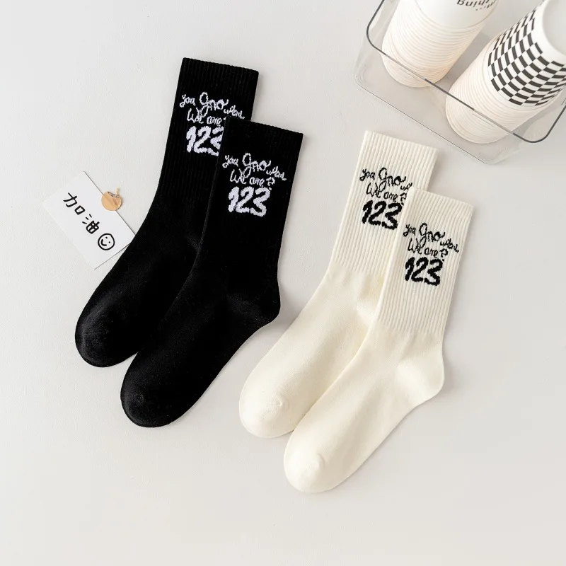 RRR123 small fashion brand American FOG High street socks ins men\'s and women\'s fashion trend all sports socks