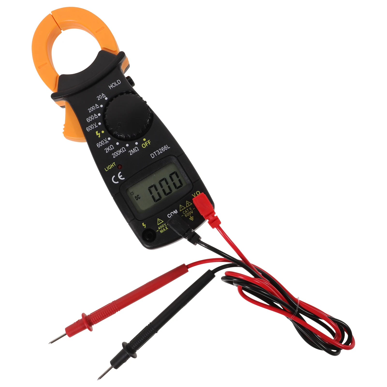 

Clamella Ammeter Amp Clamp Multimeter Voltmeter Dc Digital Electronic Component