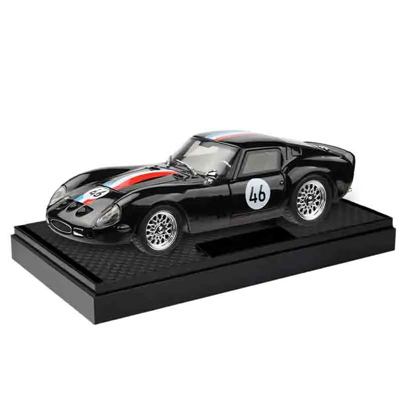 1:32 250 GTO Supercar alliage voiture modèle son et lumière retirer jouet pour enfants à collectionner cadeau d'anniversaire