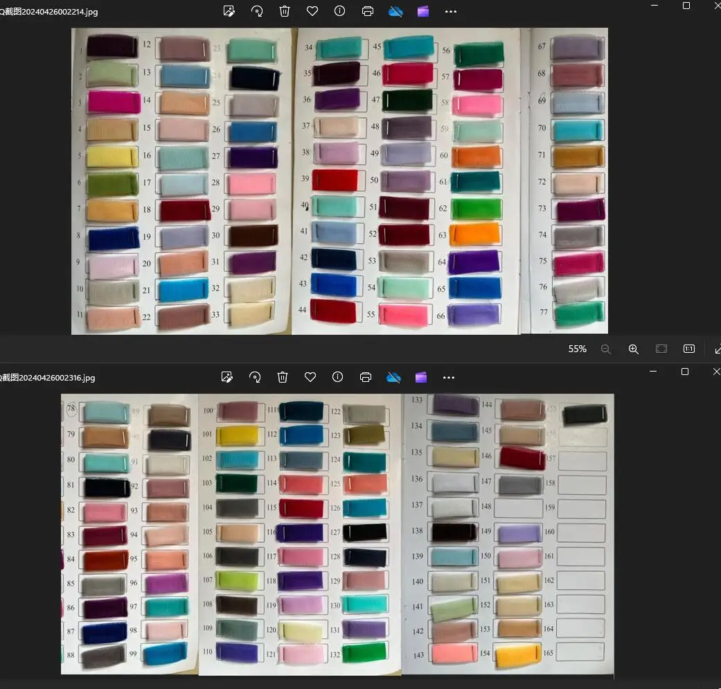 حجم مخصص طول اللون 2 4 6 8 10 12 14