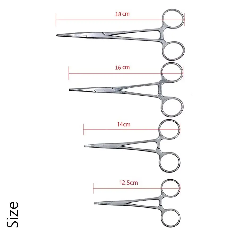 Dental Needle Holder Pliers Stainless Steel Forceps Orthodontic Tweezers Surgical Instrument for Suture Extraction Dentist Tool