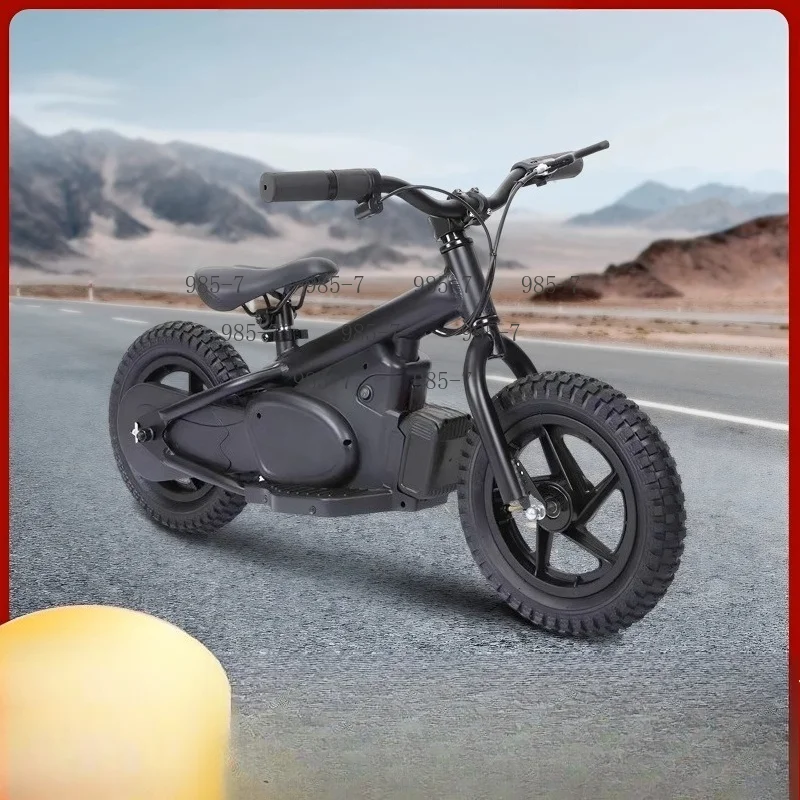 Детский электрический балансировочный велосипед 12/16 дюймов, с длительным временем работы от батареи для катания на улице