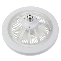 10.2 inches E27 30W AC 86V‑265V Timer Ceiling Fan with Dimmable LED Light Lamp Remote Control for Living Room Drop Shipping