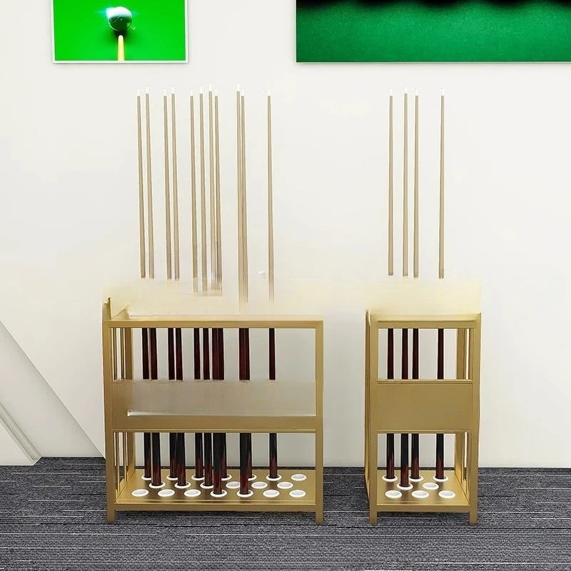 

Billiard stick placement Floor-to-ceiling billiard room supplies storage Household multi-layer pole placement display bracket