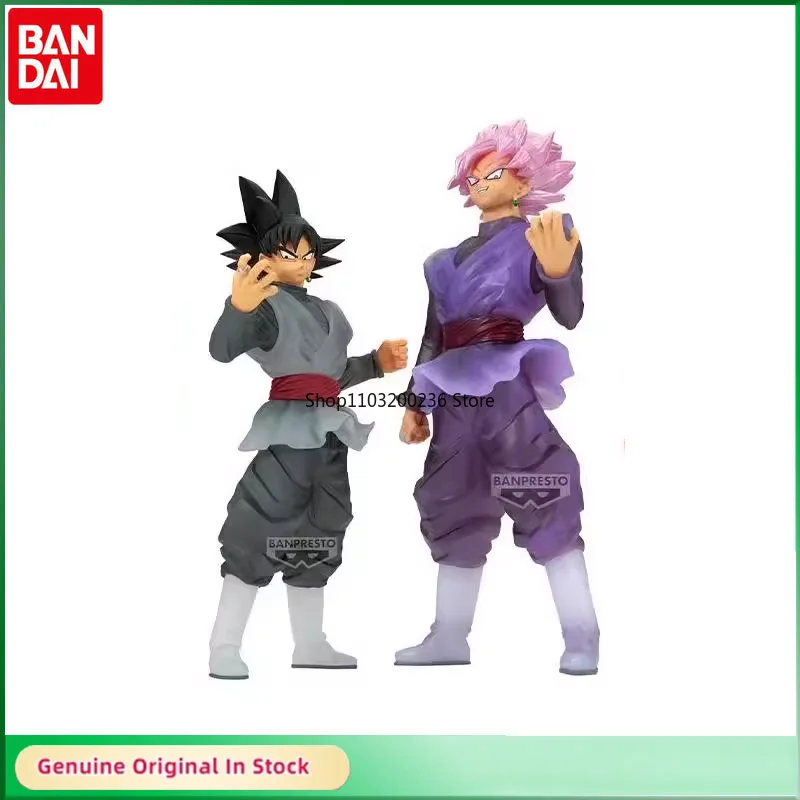 

BANDAI Original Dragon Ball Z CLEARISE Super Saiyan ROSE GOKU BLACK Action Figure Model Hobbies Collectible Desktop Ornaments