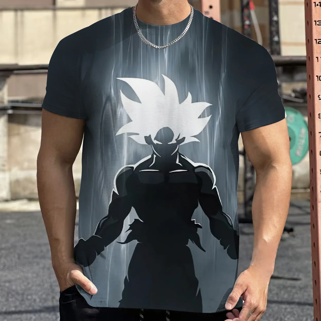 

2025 Fashion Dragon Ball 3D Harajuku Kids boys T-shirt Summer Short Sleeve O-Neck Goku Vegeta Men's Vegeta Casual Shirt Boys