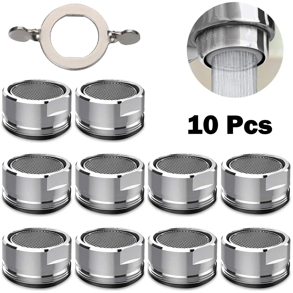 

Nozzle Wrench Faucet Aerators Prevent Splashing Replacement 12mm Height Accessories Brass For 24mm Thread Faucet
