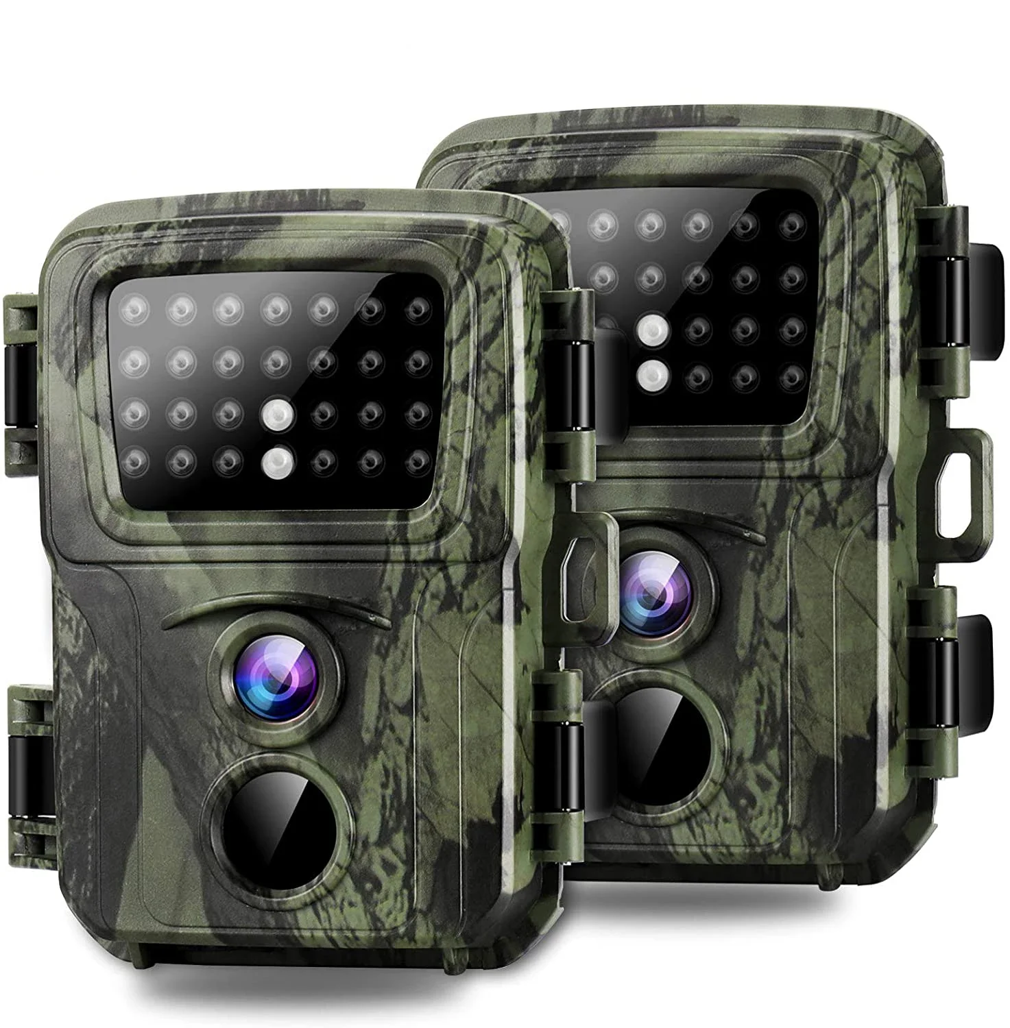 2PCS Trail Hunting Camera 20MP MINI600 1080P Infrared Outdoor Mini Cameras Night Vision Tracking