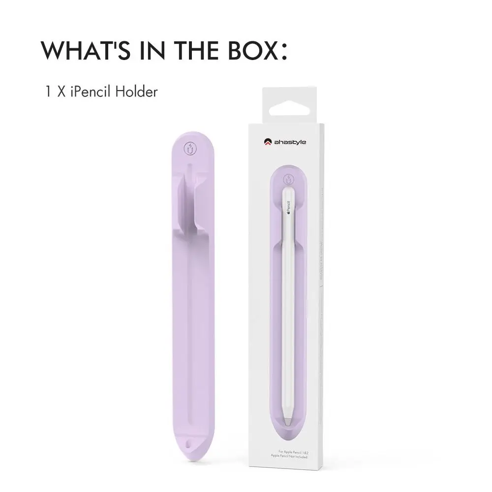 New Silicone Pencil Holder Removable Adhesive Tablet Stylus Pen Slot Magnetic Accessories Storage Holder for Apple Pencil 1 2