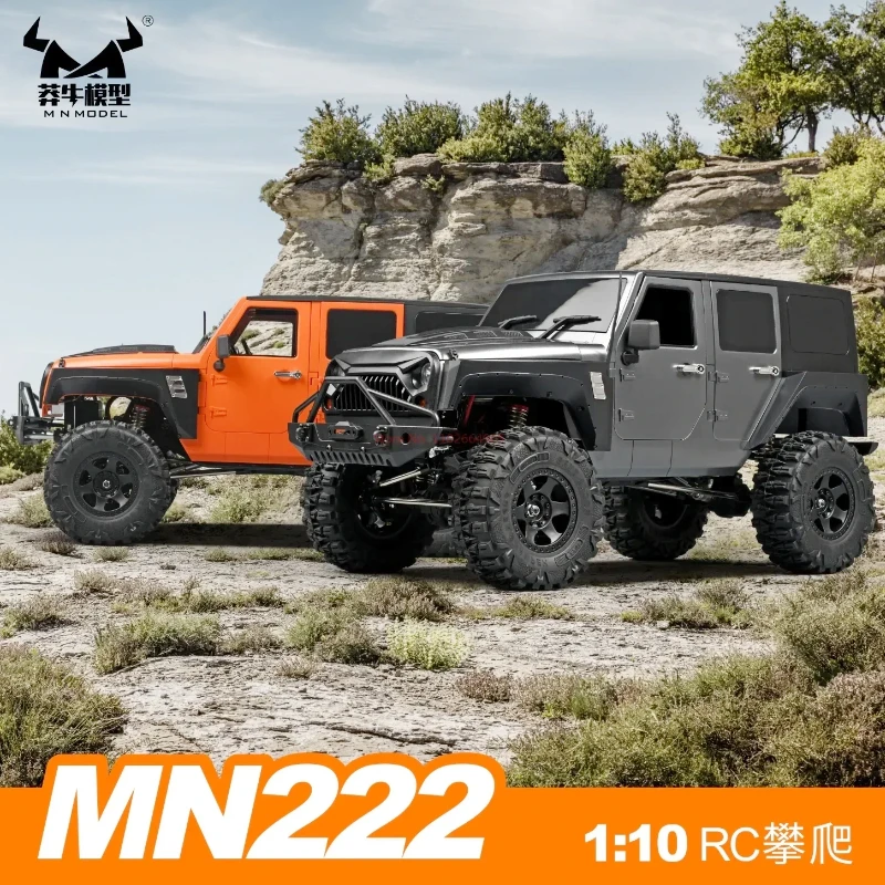 Mn 1:10 NEW Mn222 Model Climbing Car Full Scale Rc Remote Control Model Off-road Four-wheel Drive Toy Car Adult Toy Gift image 4