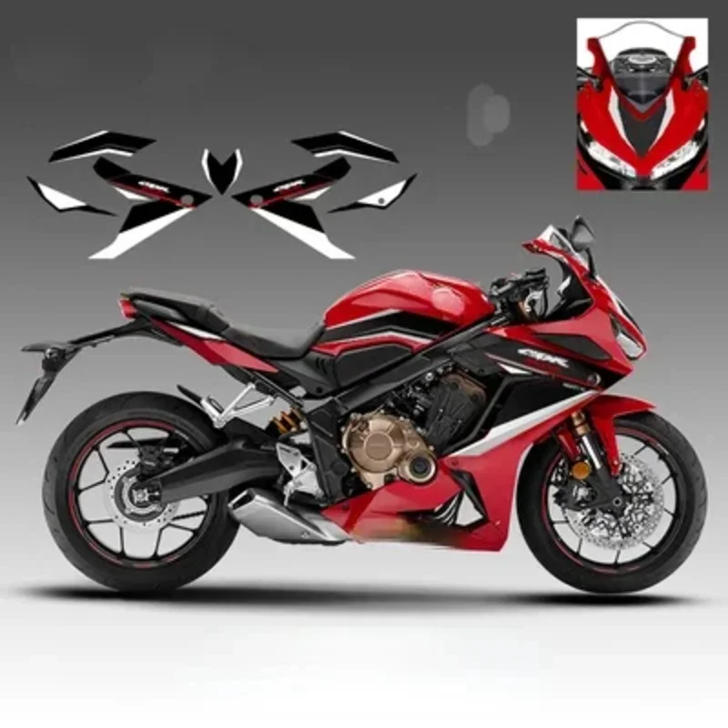 For CBR650R, CBR 650R, Cbr650r Motorcycle Body DecalsSide Protection Plate Protection Sticker